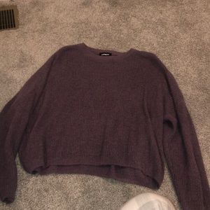 Purple sweater